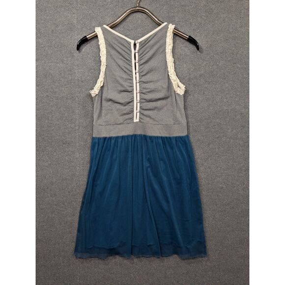 Matilda Jane Dress Womens Small Under The Stars Cher Tank Buttons Tulle - Picture 6 of 13